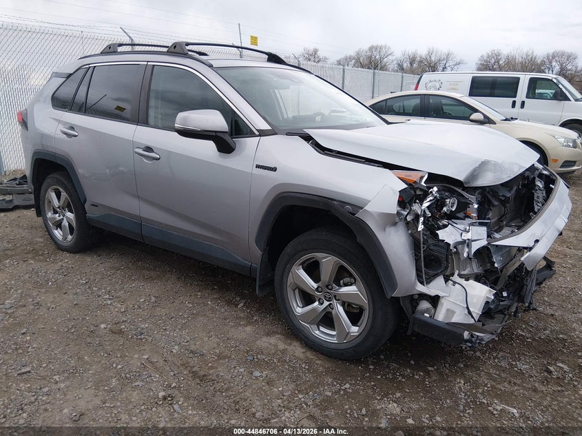 4T3B6RFV0MU051725 2021 Toyota Rav4 Hybrid Xle Premium auction photo 1