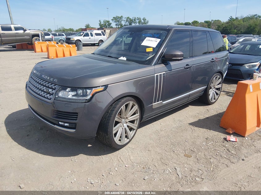 2016 Land Rover Range Rover 3.0L V6 Supercharged Hse