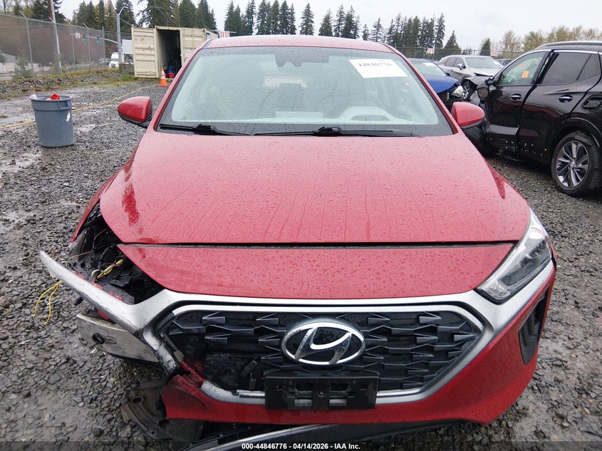 2020 Hyundai Ioniq Hybrid Blue VIN: KMHC65LC0LU225834 Lot: 44846776