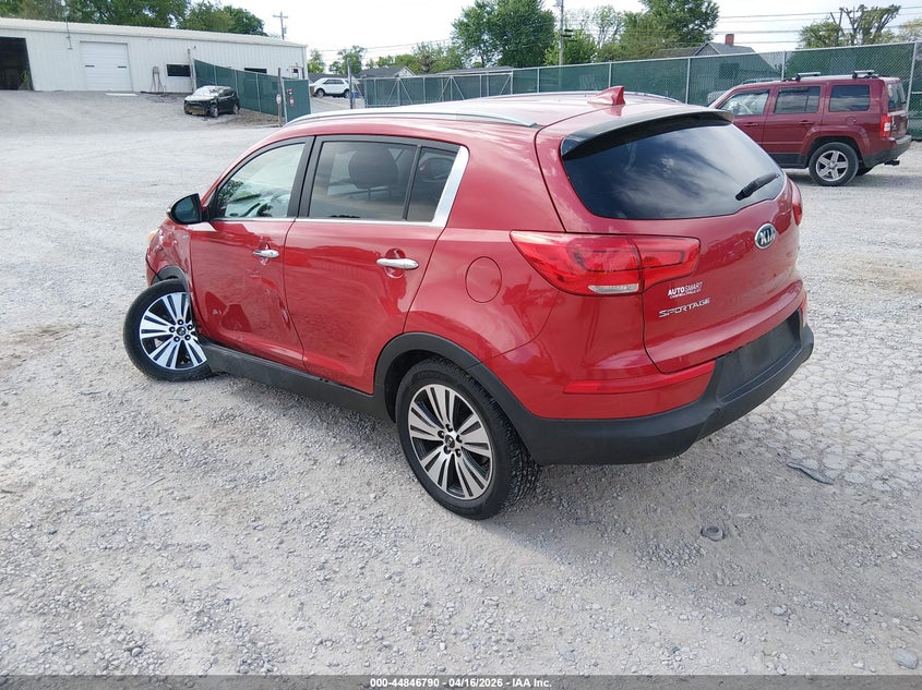 2015 Kia Sportage 2.4 Ex red Lot 111044846790 Vin KNDPCCAC2F7747356