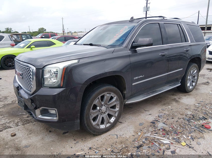 2016 Gmc Yukon 6.2 Denali black Lot 111044846824 Vin 1GKS1CKJ6GR183315