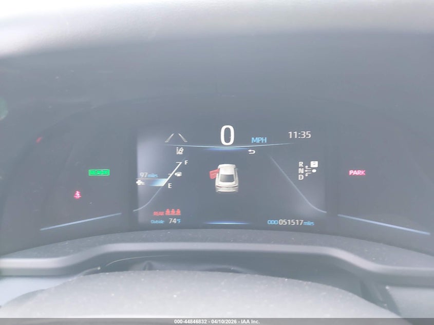 2021 Toyota Mirai Xle VIN: JTDAAAAA4MA001098 Lot: 44846832