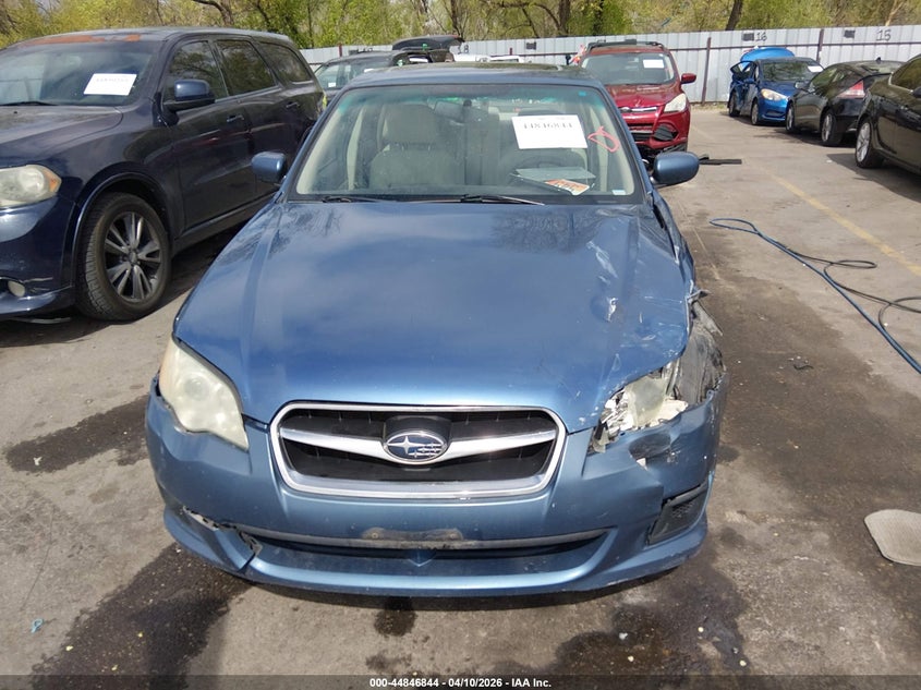 2008 Subaru Legacy 2.5I VIN: 4S3BL616087226127 Lot: 44846844