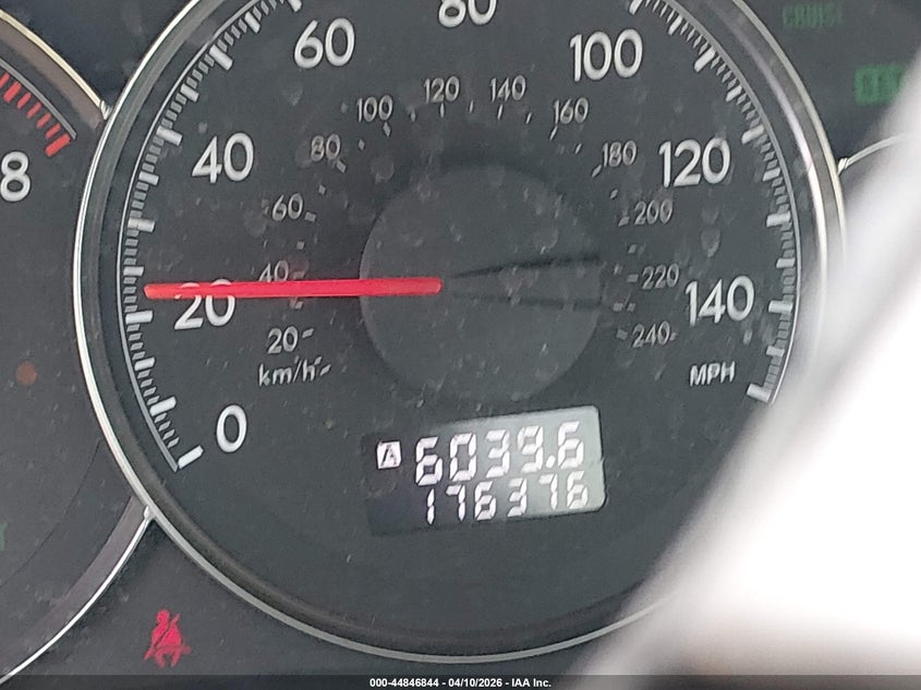 2008 Subaru Legacy 2.5I VIN: 4S3BL616087226127 Lot: 44846844