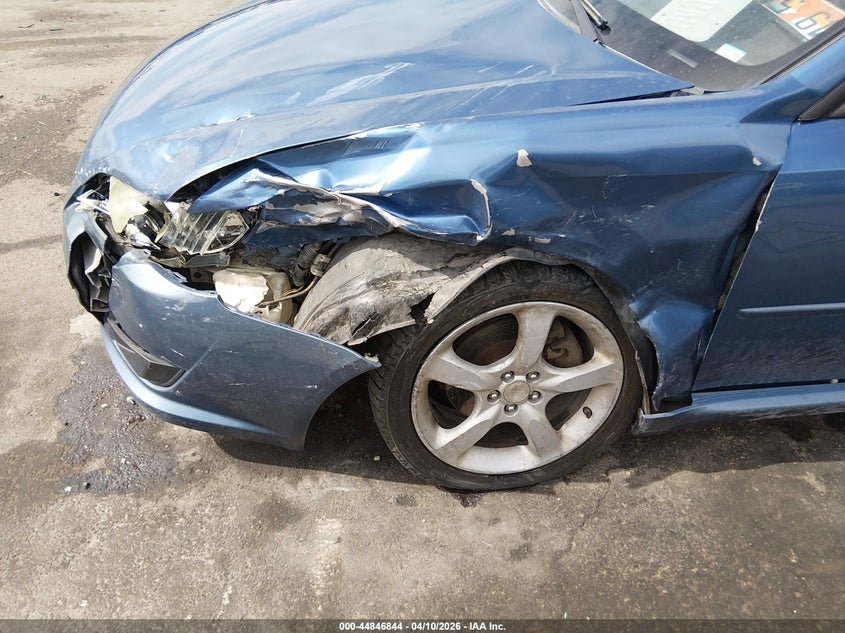 2008 Subaru Legacy 2.5I VIN: 4S3BL616087226127 Lot: 44846844