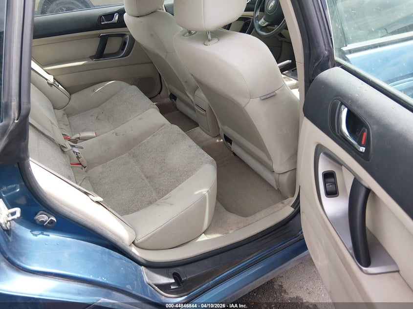 2008 Subaru Legacy 2.5I VIN: 4S3BL616087226127 Lot: 44846844