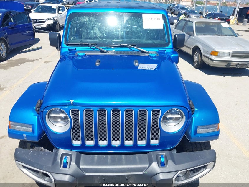 2022 Jeep Wrangler 4Xe Unlimited Sahara 4X4 VIN: 1C4JJXP68NW277925 Lot: 44846848