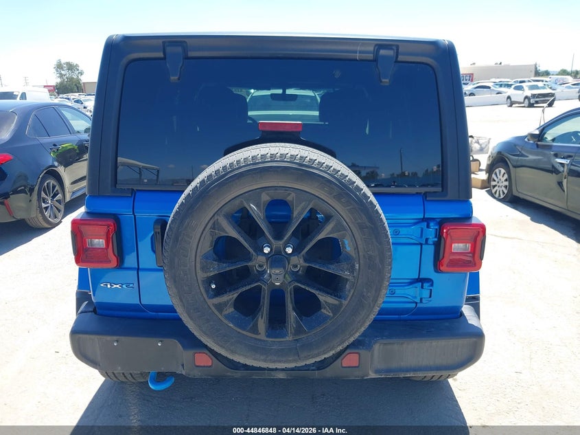 2022 Jeep Wrangler 4Xe Unlimited Sahara 4X4 VIN: 1C4JJXP68NW277925 Lot: 44846848