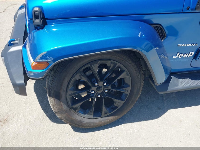 2022 Jeep Wrangler 4Xe Unlimited Sahara 4X4 VIN: 1C4JJXP68NW277925 Lot: 44846848