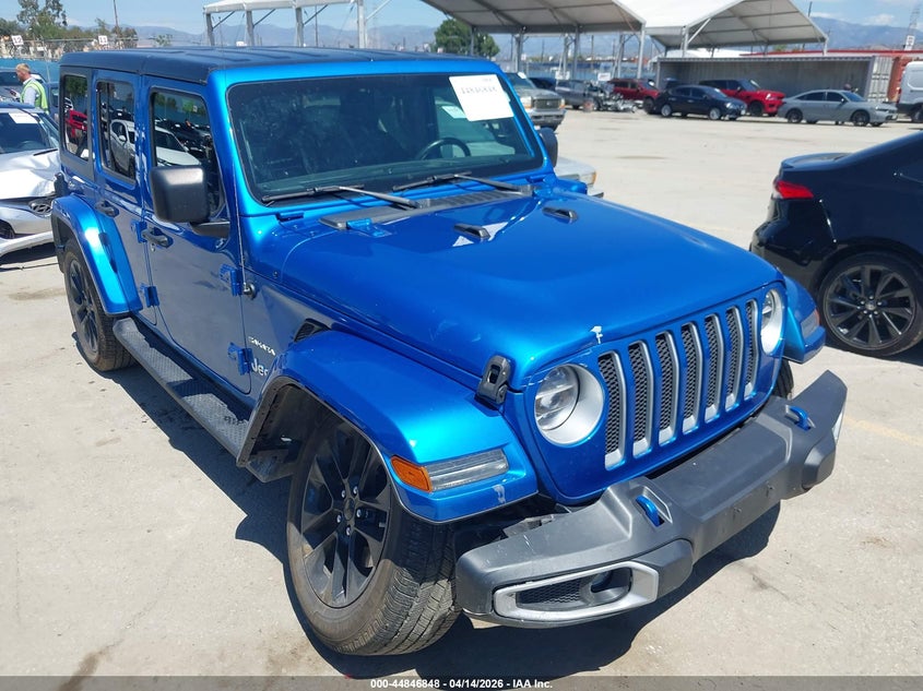 2022 Jeep Wrangler 4Xe Unlimited Sahara 4X4
