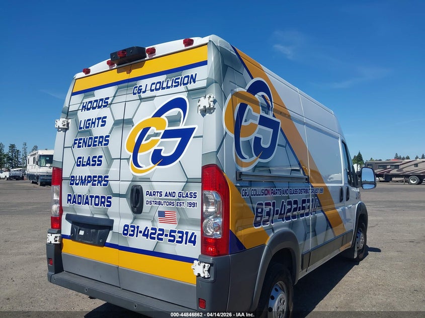 2019 Ram Promaster 2500 High Roof 136 Wb