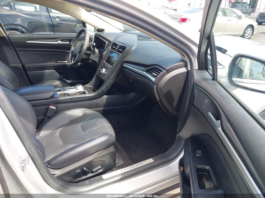 2018 Ford Fusion 2.0 Titanium silver Lot 111044846911 Vin 3FA6P0D96JR207255