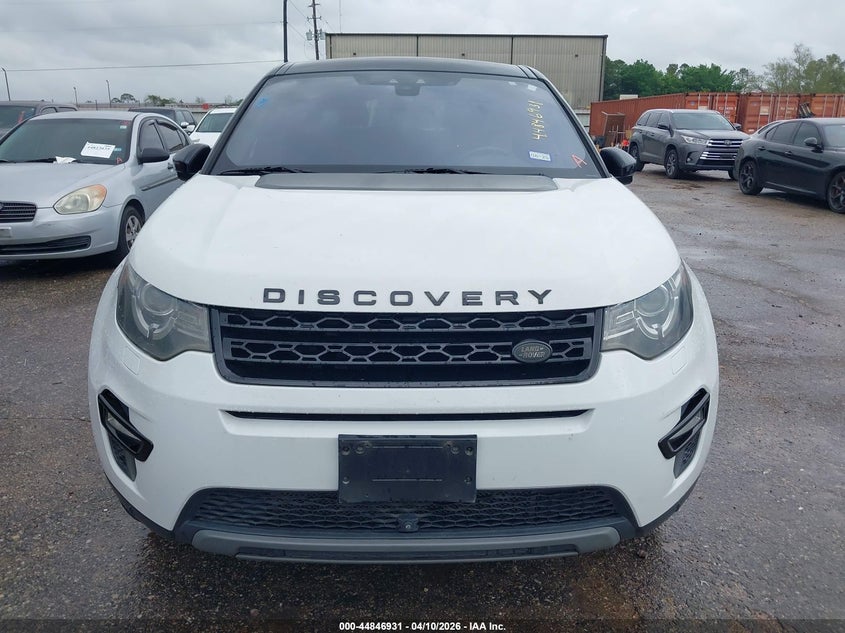 2017 Land Rover Discovery Sport Hse VIN: SALCR2BG7HH706395 Lot: 44846931