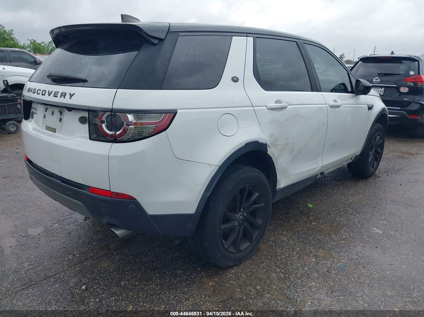 Vin: salcr2bg7hh706395, lot: 45344239, land rover discovery sport hse 20174
