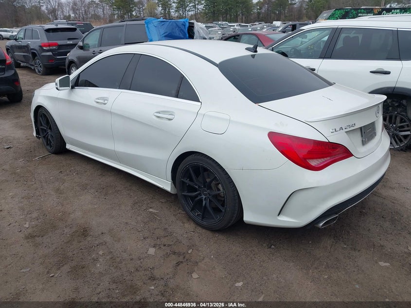 2016 MERCEDES-BENZ CLA 250 auction photo 3