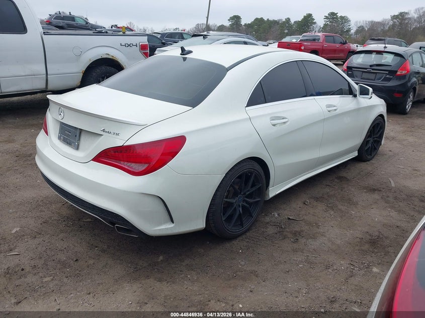 2016 MERCEDES-BENZ CLA 250 auction photo 4