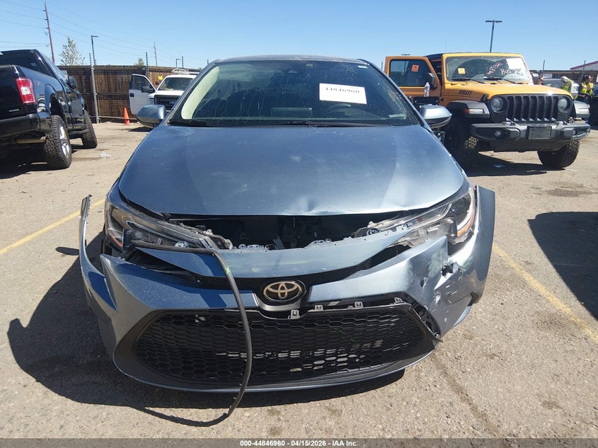2021 Toyota Corolla Le VIN: 5YFEPMAE7MP206754 Lot: 44846960