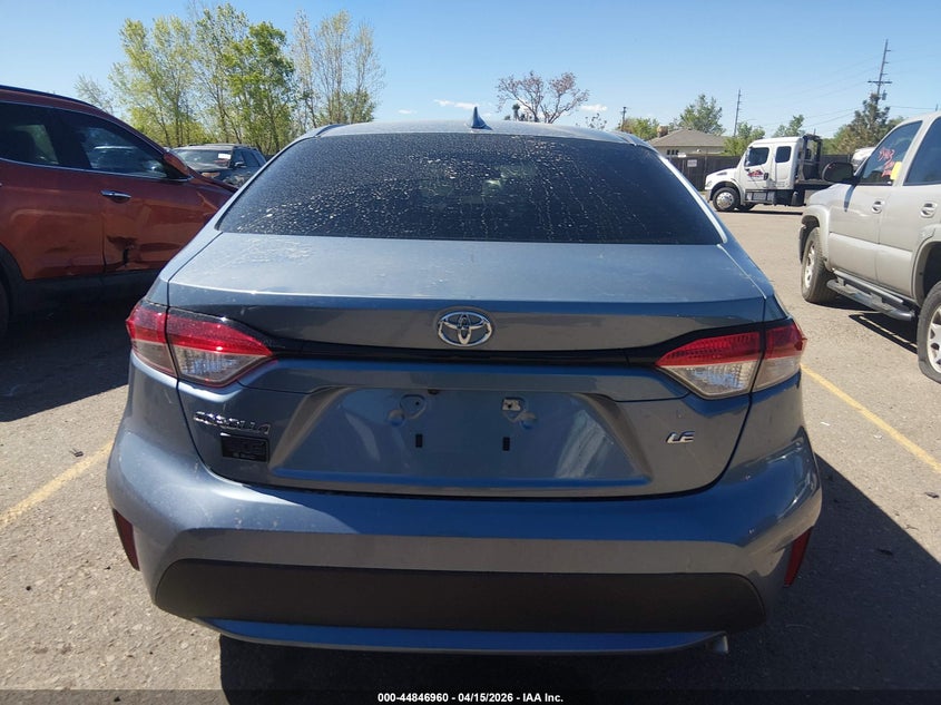 2021 Toyota Corolla Le VIN: 5YFEPMAE7MP206754 Lot: 44846960