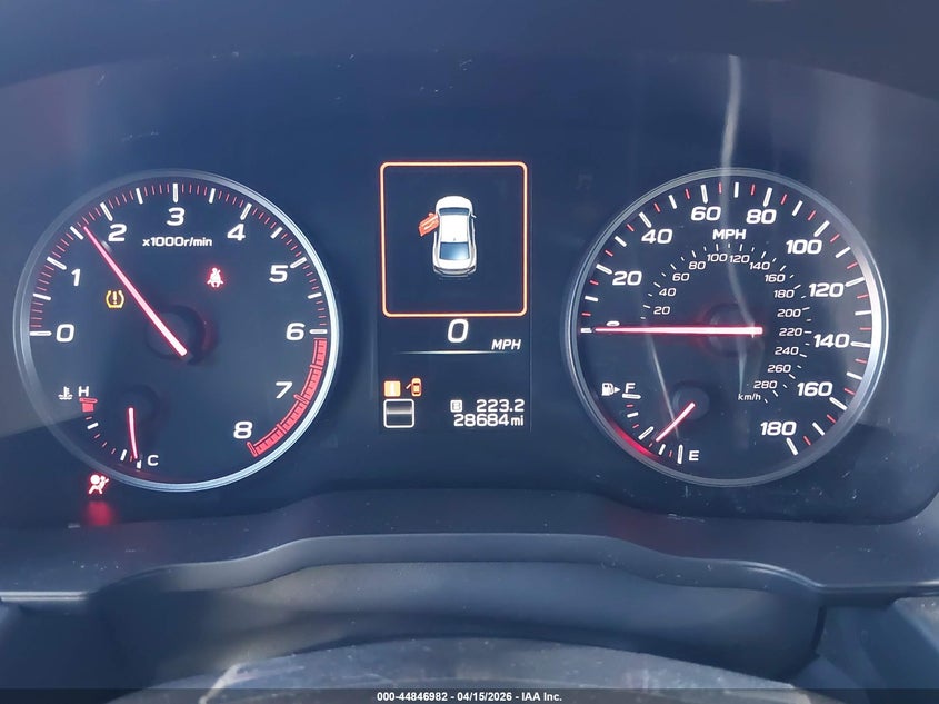 2023 Subaru Wrx VIN: JF1VBAA60P9814430 Lot: 44846982