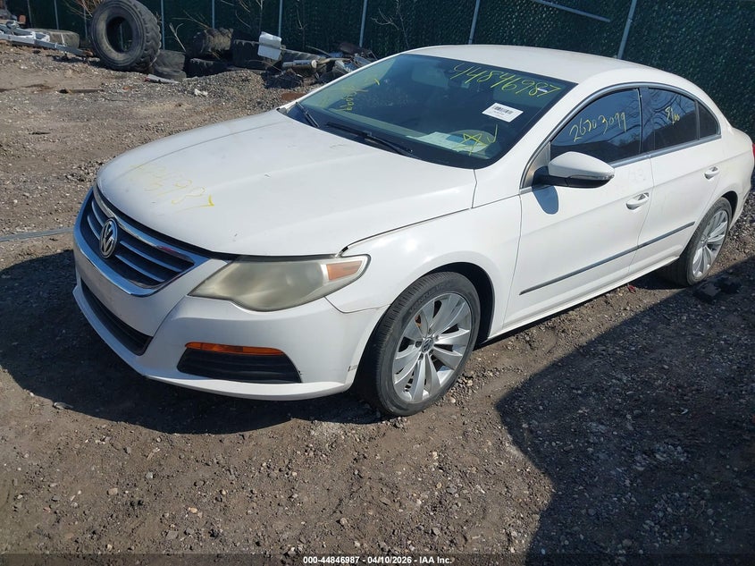 2012 Volkswagen Cc Sport VIN: WVWMN7AN3CE506029 Lot: 44846987