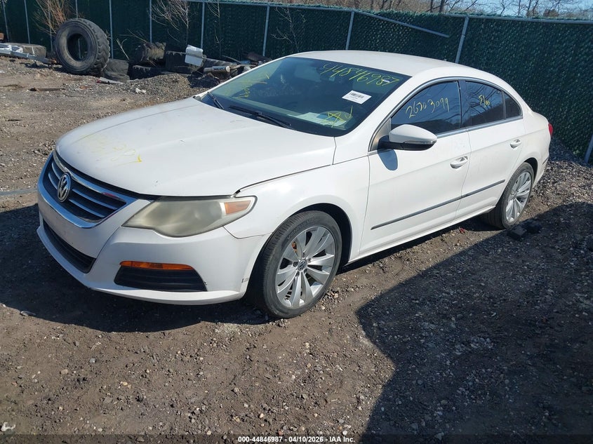2012 Volkswagen Cc Sport VIN: WVWMN7AN3CE506029 Lot: 44846987