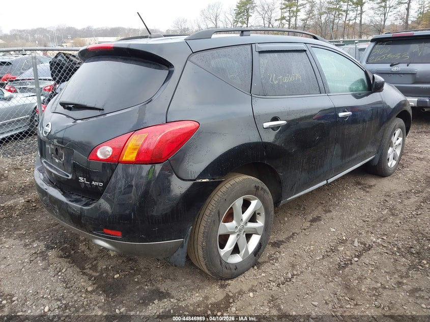2009 Nissan Murano Sl VIN: JN8AZ18W29W151879 Lot: 44846989