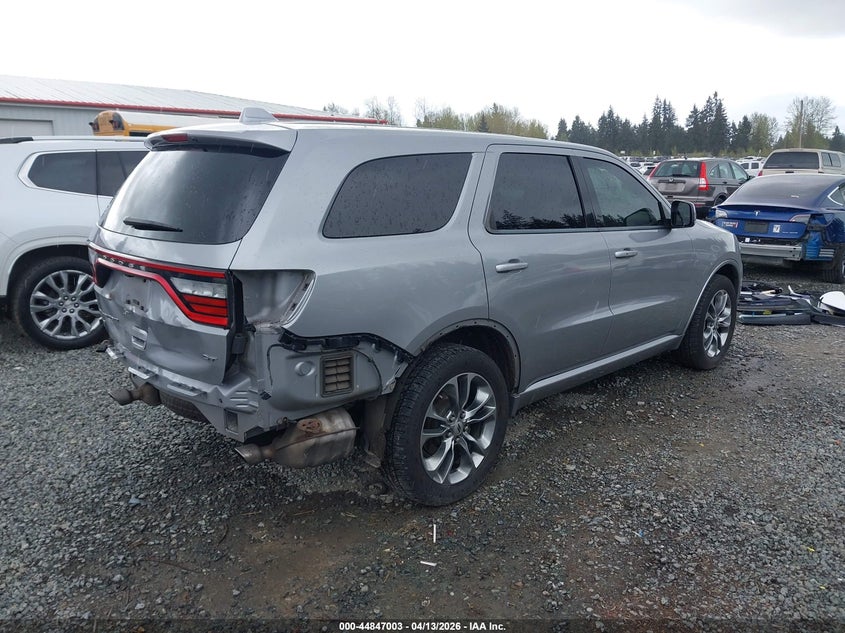 Vin: 1c4rdjdg2kc770128, lot: 45344311, dodge durango gt plus awd 20194