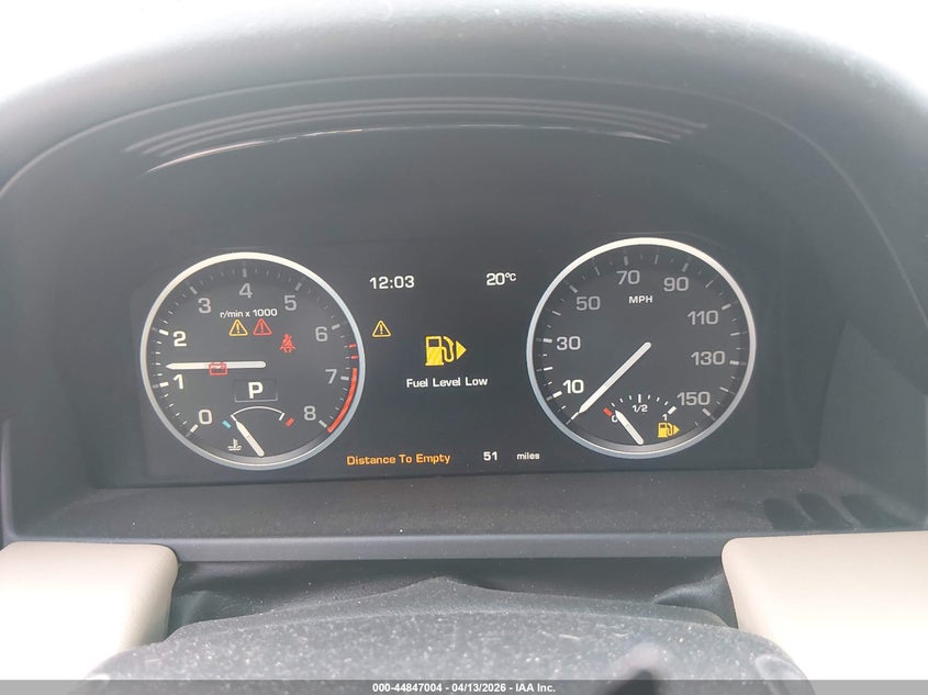 2011 Land Rover Range Rover Hse VIN: SALMF1D40BA333694 Lot: 44847004