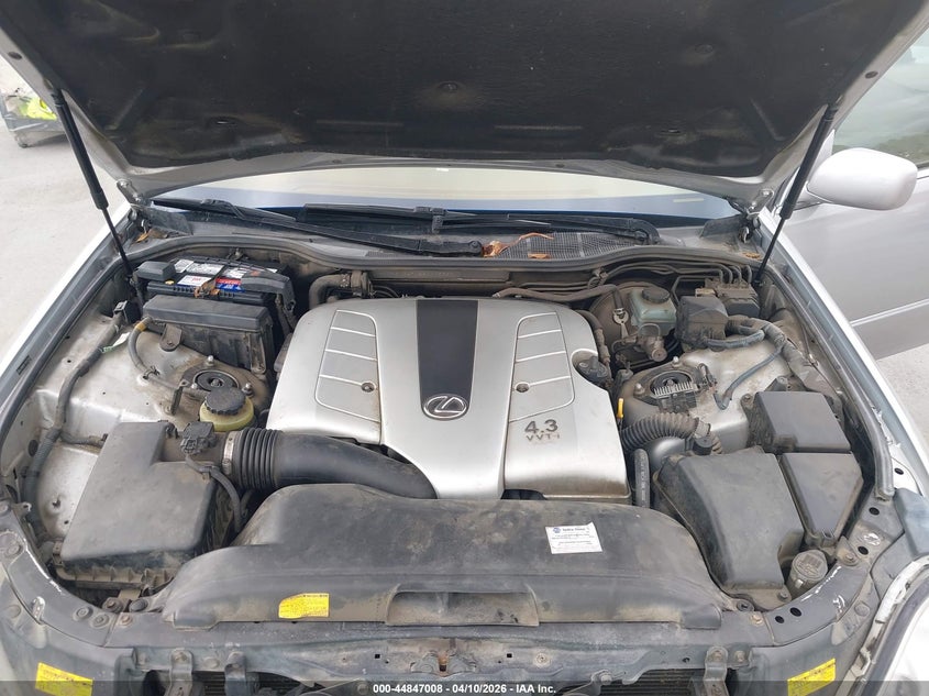 2005 Lexus Ls 430 VIN: JTHBN36F155017986 Lot: 44847008