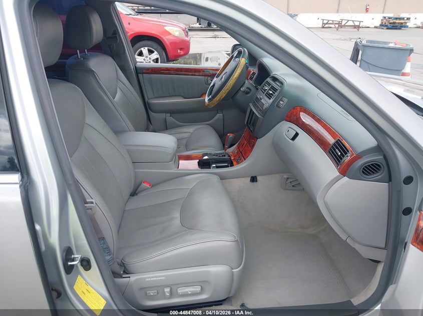 2005 Lexus Ls 430 VIN: JTHBN36F155017986 Lot: 44847008