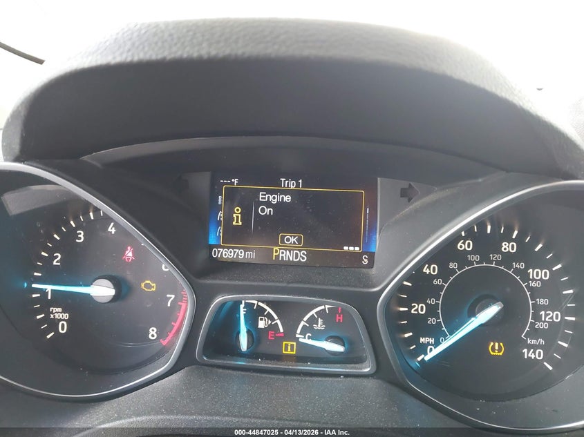 2017 Ford Escape 2.0 Se black Lot 111044847025 Vin 1FMCU0G90HUB91649