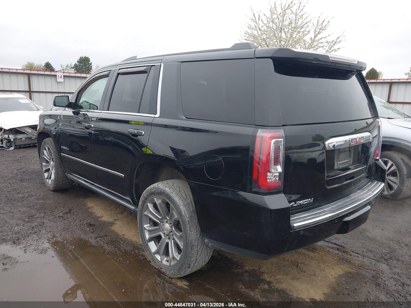 2017 Gmc Yukon 6.2 Denali black Lot 111044847031 Vin 1GKS2CKJ0HR328282