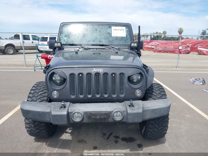 2016 Jeep Wrangler Unlimited Sport VIN: 1C4BJWDG0GL311002 Lot: 44847050