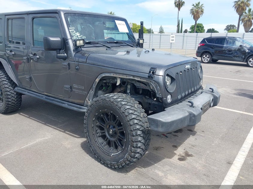 2016 Jeep Wrangler Unlimited Sport VIN: 1C4BJWDG0GL311002 Lot: 44847050