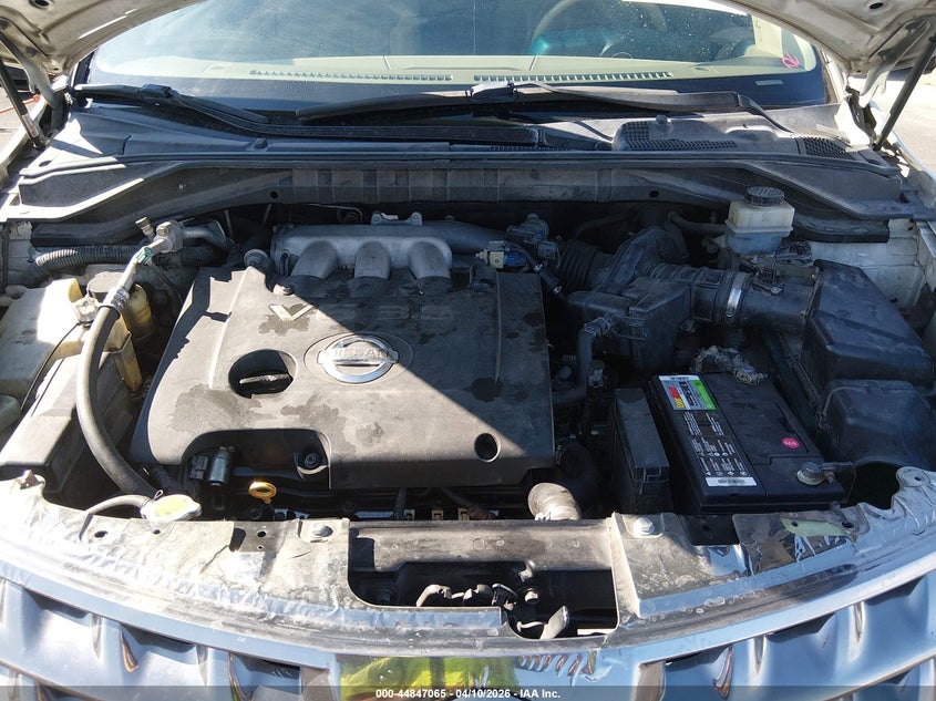 2004 Nissan Murano Sl VIN: JN8AZ08T84W213679 Lot: 44847065