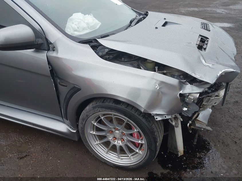 2013 Mitsubishi Lancer Evolution Gsr VIN: JA32W8FV4DU012755 Lot: 44847222