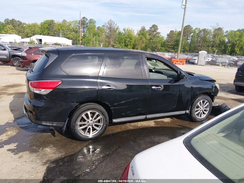 2014 Nissan Pathfinder 3.5 S black Lot 111044847265 Vin 5N1AR2MN8EC719039