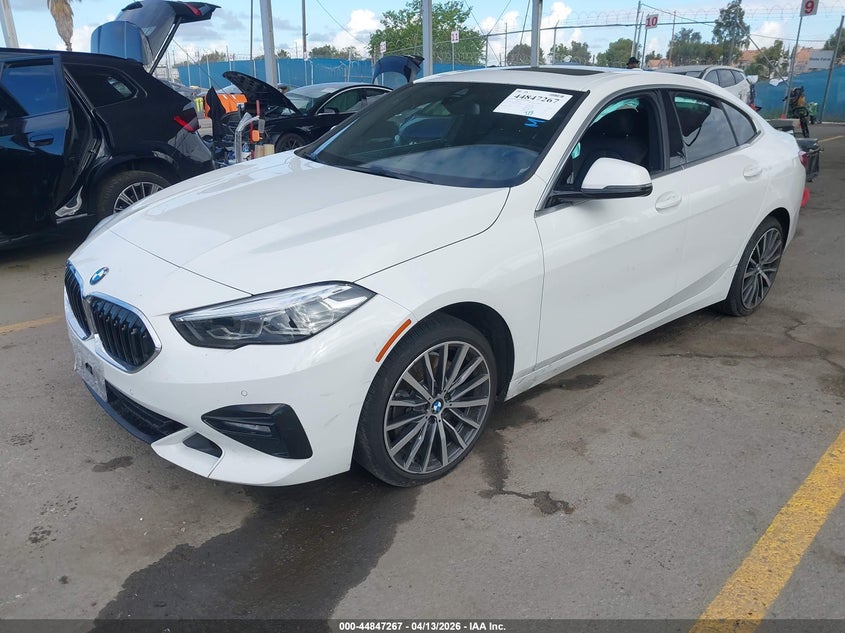 2021 BMW 228I Gran Coupe Sdrive VIN: WBA53AK05M7H31858 Lot: 44847267