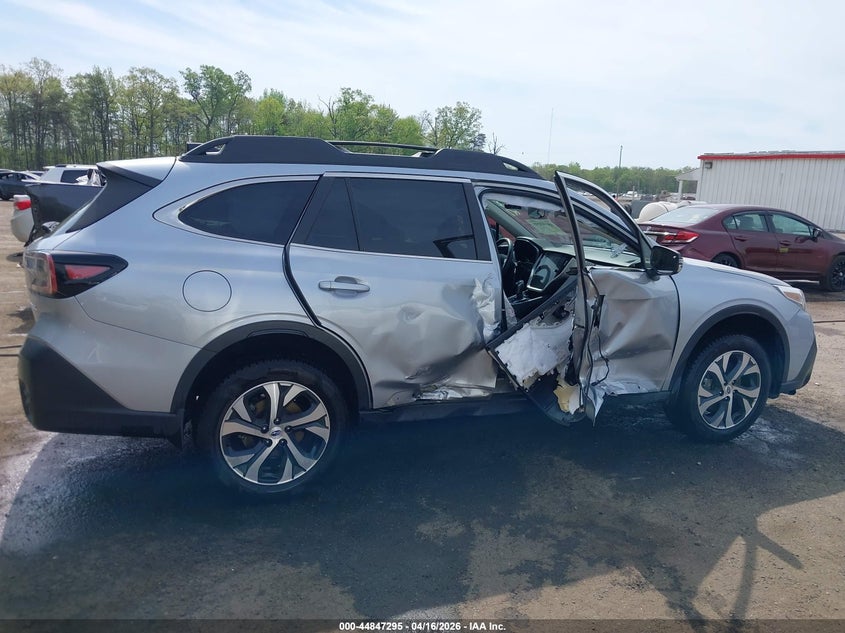 2020 Subaru Outback 2.5 Limited silver Lot 111044847295 Vin 4S4BTALC3L3105562