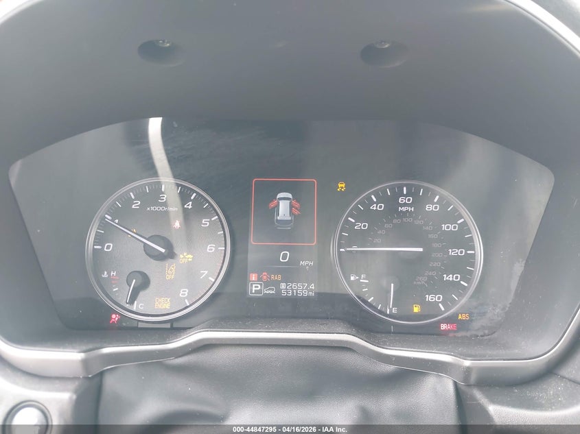 2020 SUBARU OUTBACK auction photo 7