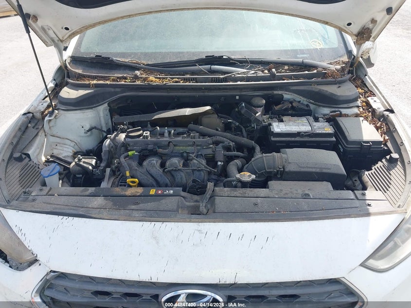 2018 Hyundai Accent 1.6 Sel white Lot 111044847400 Vin 3KPC24A36JE030927