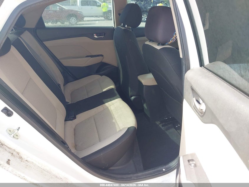 2018 Hyundai Accent 1.6 Sel white Lot 111044847400 Vin 3KPC24A36JE030927