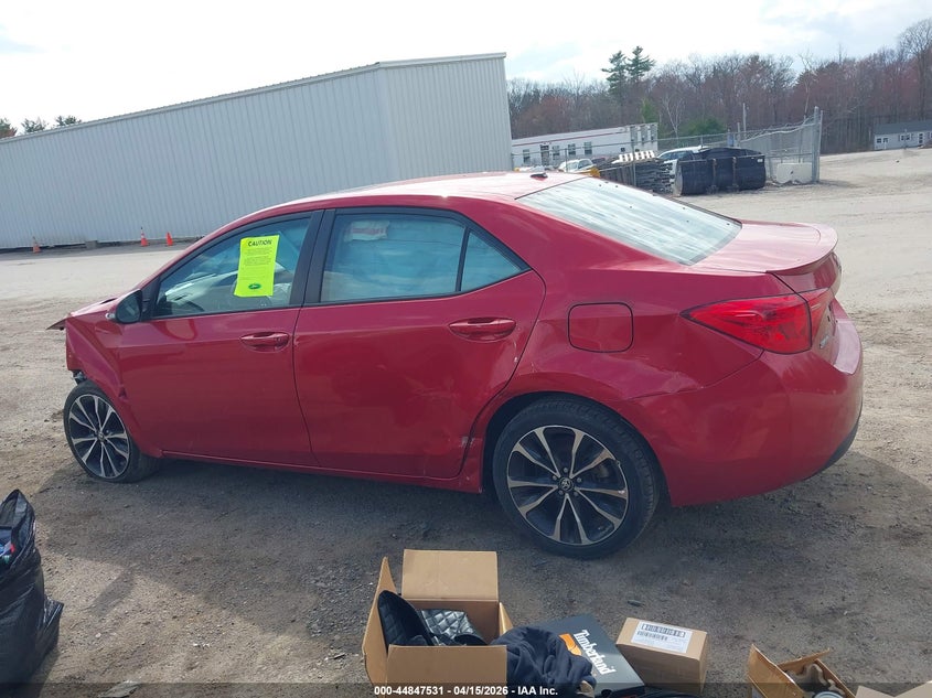2017 Toyota Corolla Se VIN: 2T1BURHE7HC930657 Lot: 44847531