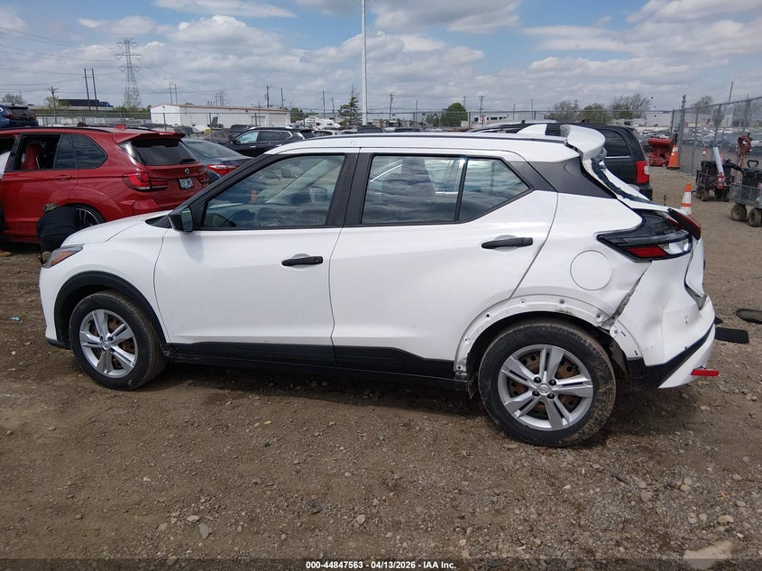 2022 Nissan Kicks S Xtronic Cvt VIN: 3N1CP5BV5NL526345 Lot: 44847563