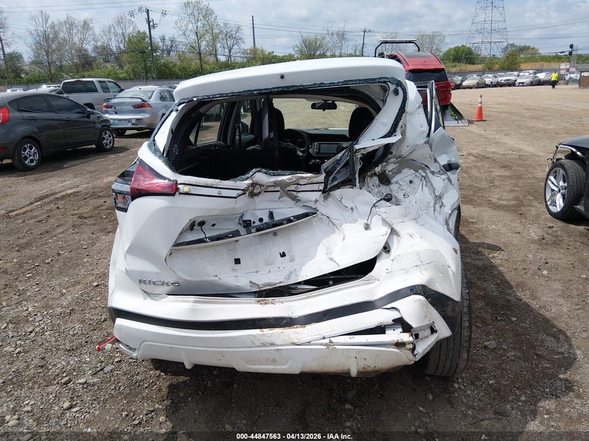 2022 Nissan Kicks S Xtronic Cvt VIN: 3N1CP5BV5NL526345 Lot: 44847563