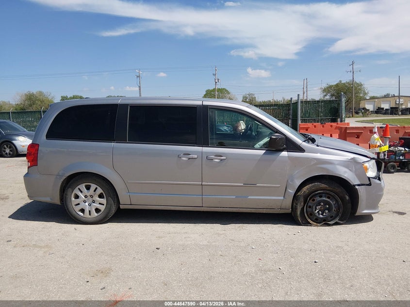 2016 Dodge Grand Caravan Se VIN: 2C4RDGBG0GR270540 Lot: 44847590