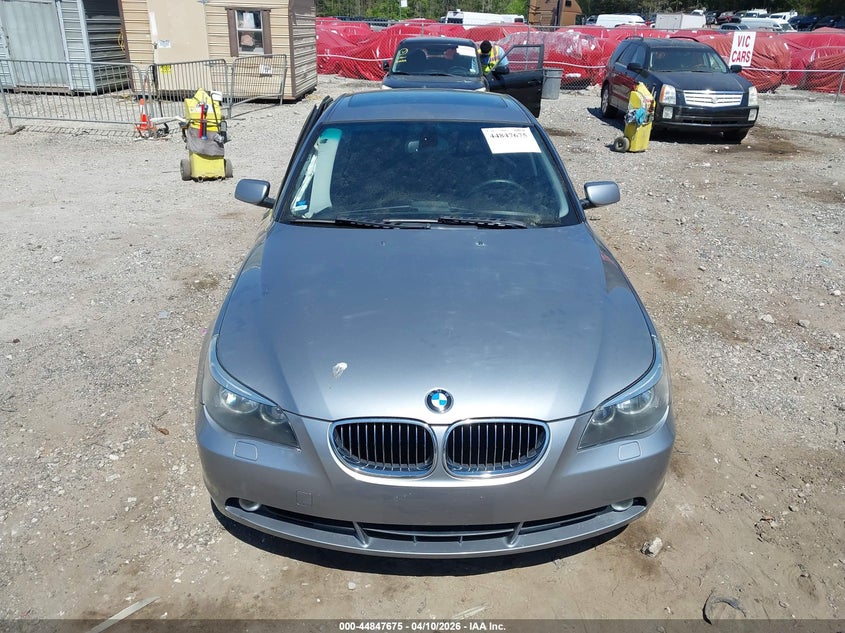 2007 BMW 525I VIN: WBANE53587CK91980 Lot: 44847675