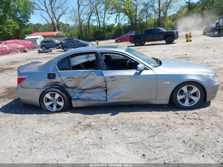 2007 BMW 525I VIN: WBANE53587CK91980 Lot: 44847675