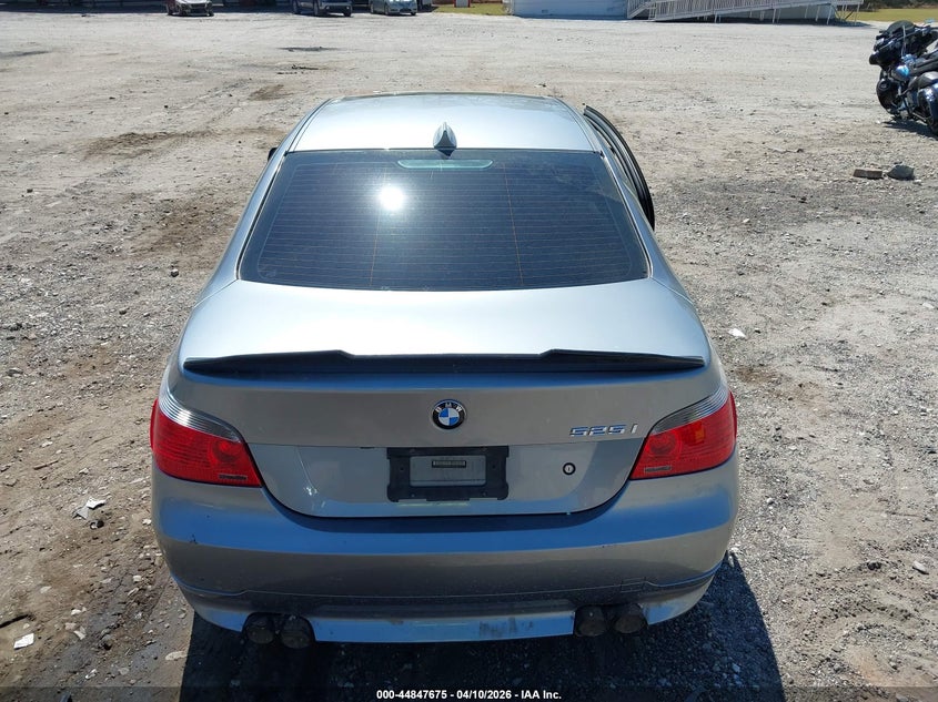 2007 BMW 525I VIN: WBANE53587CK91980 Lot: 44847675