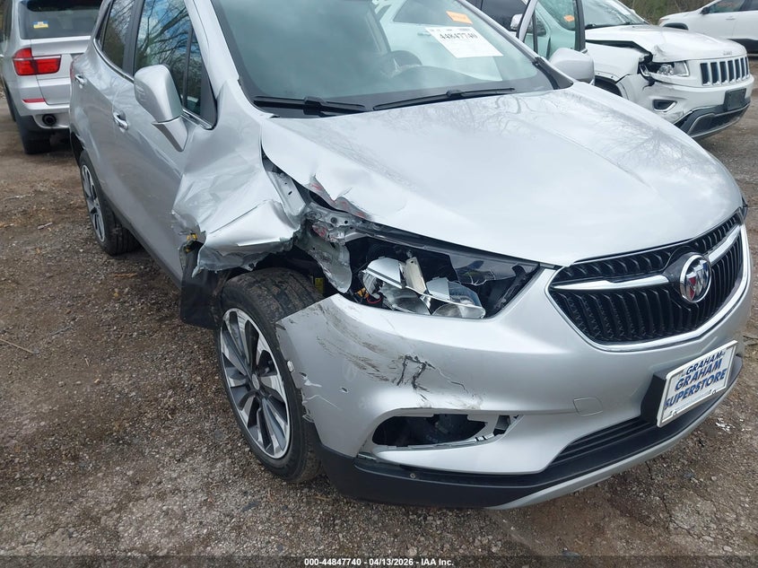 2021 Buick Encore 1.4 Fwd Preferred silver Lot 111044847740 Vin KL4CJASBXMB307825